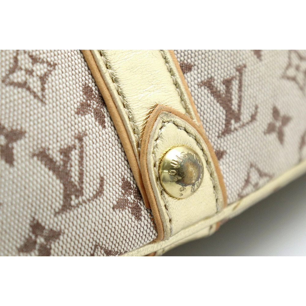LOUIS VUITTON Monogram Lin Rada Collection Handbag Beige - Picture 8 of 9